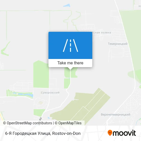 6-Я Городецкая Улица map