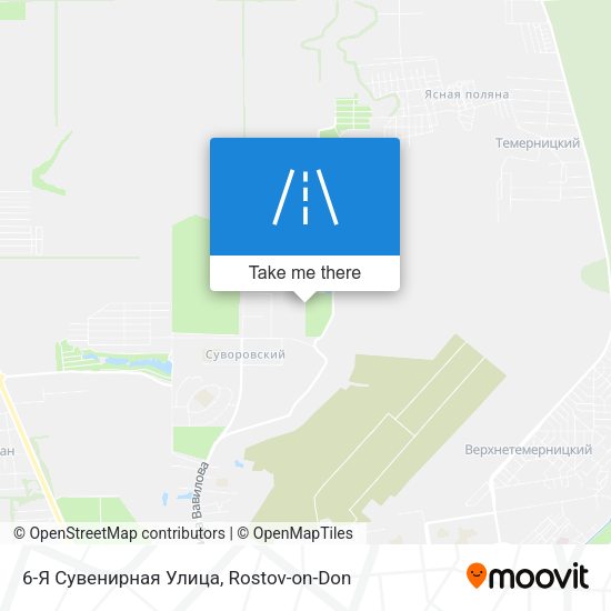 6-Я Сувенирная Улица map