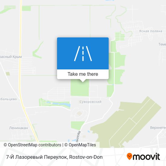 7-Й Лазоревый Переулок map