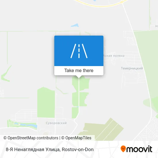 8-Я Ненаглядная Улица map