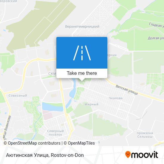 Аютинская Улица map