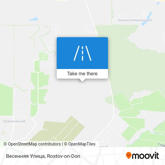 Весенняя Улица map