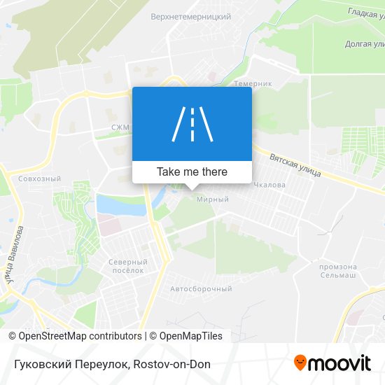Гуковский Переулок map