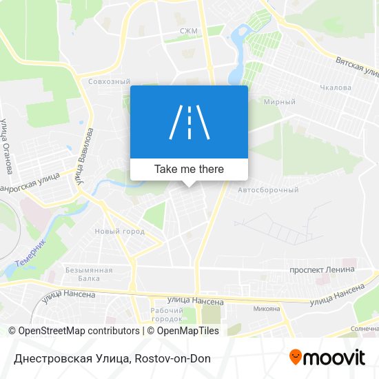 Днестровская Улица map