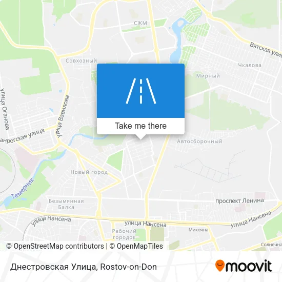 Днестровская Улица map