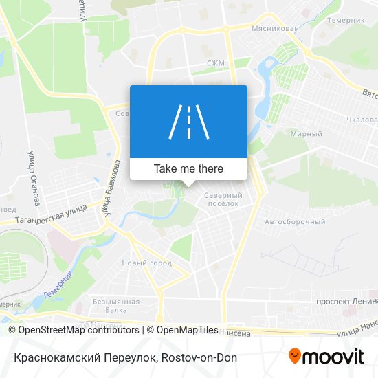 Краснокамский Переулок map