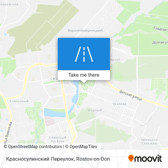 Красносулинский Переулок map