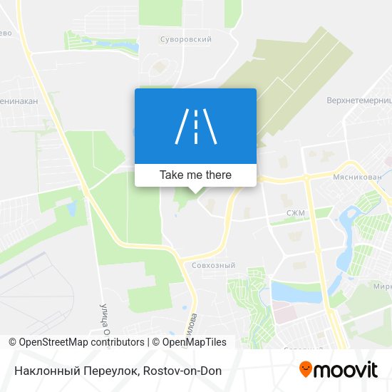 Наклонный Переулок map
