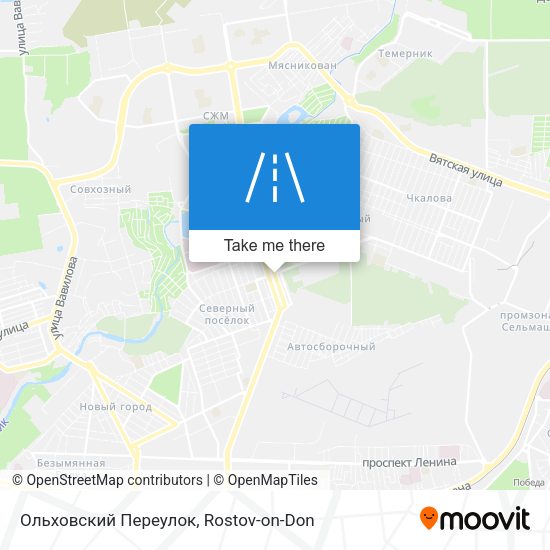Ольховский Переулок map