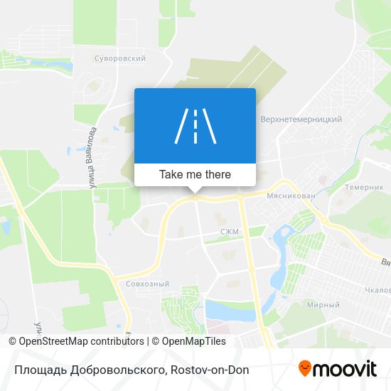 Площадь Добровольского map