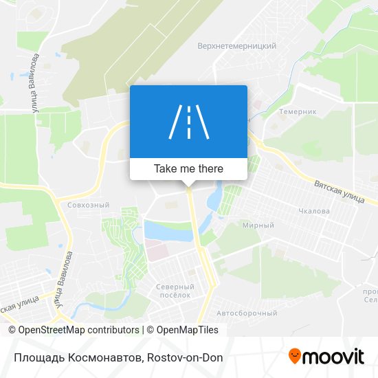 Площадь Космонавтов map