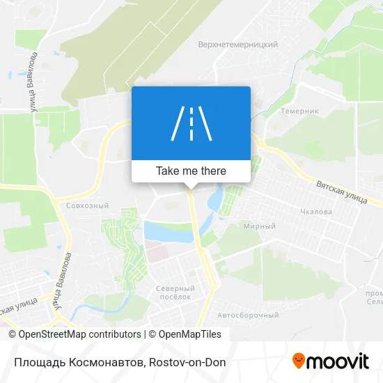 Площадь Космонавтов map