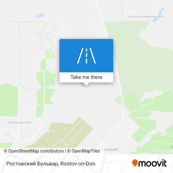 Ростовский Бульвар map