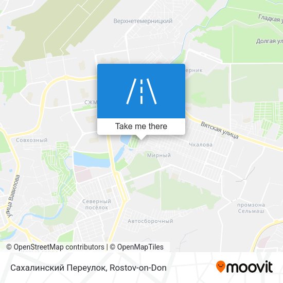 Сахалинский Переулок map