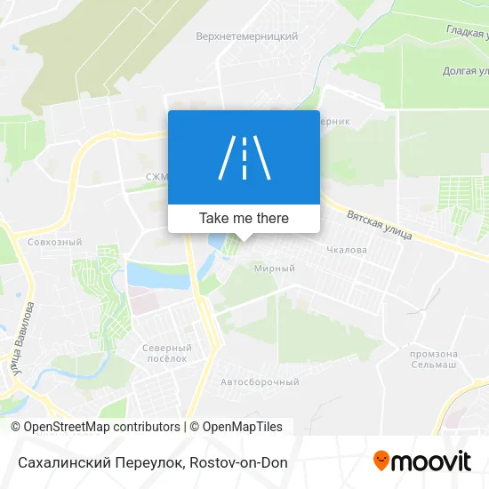 Сахалинский Переулок map