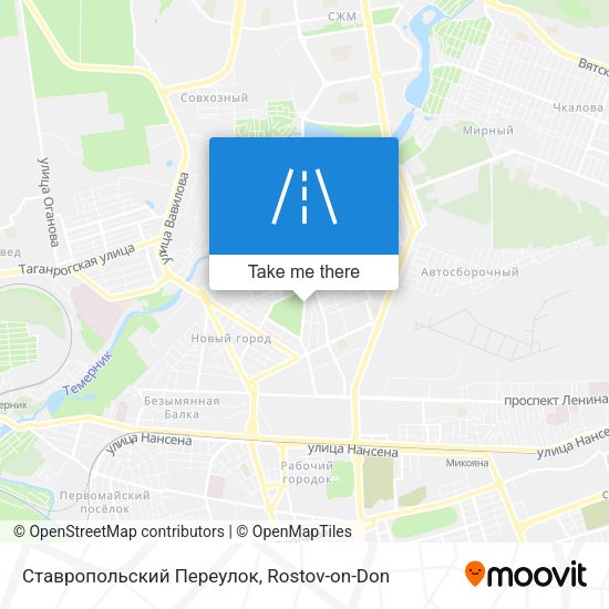 Ставропольский Переулок map