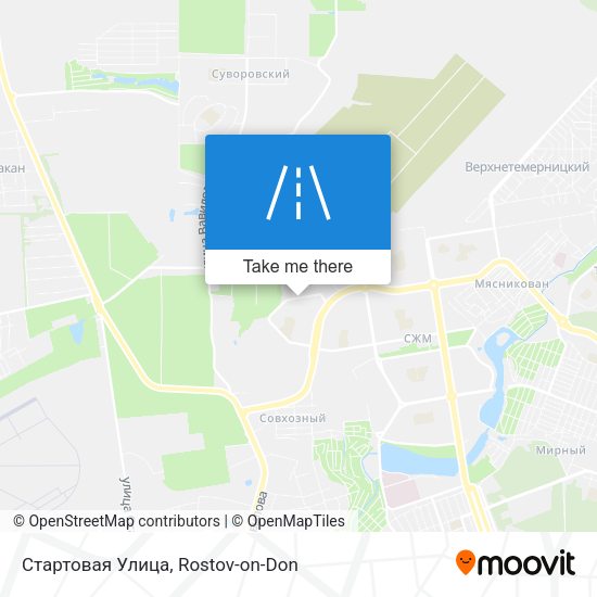 Стартовая Улица map