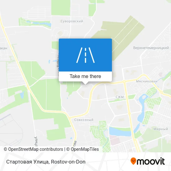 Стартовая Улица map