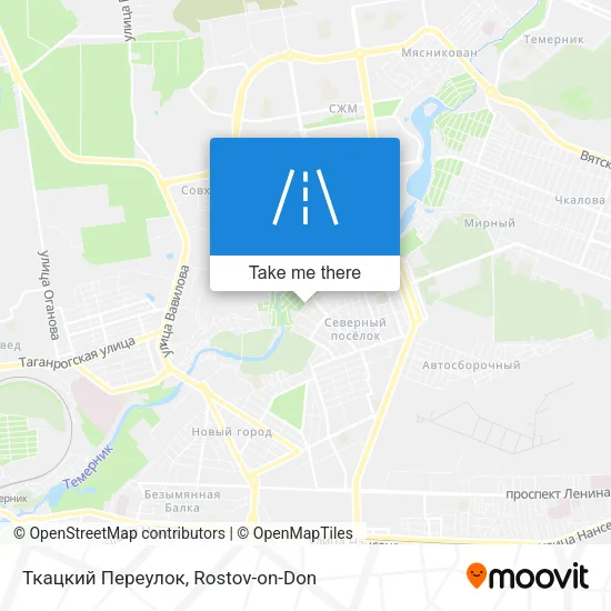 Ткацкий Переулок map