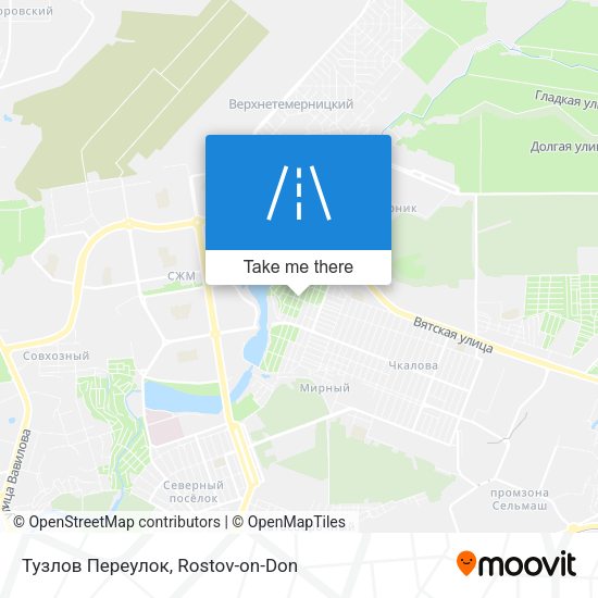 Тузлов Переулок map