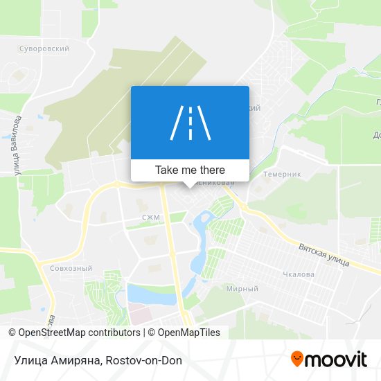 Улица Амиряна map