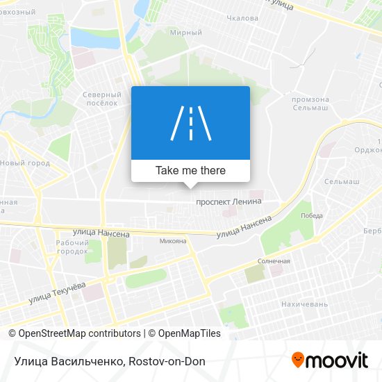 Улица Васильченко map