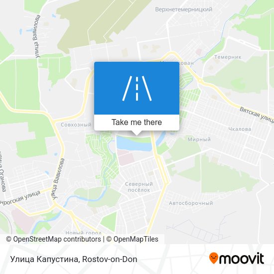 Улица Капустина map