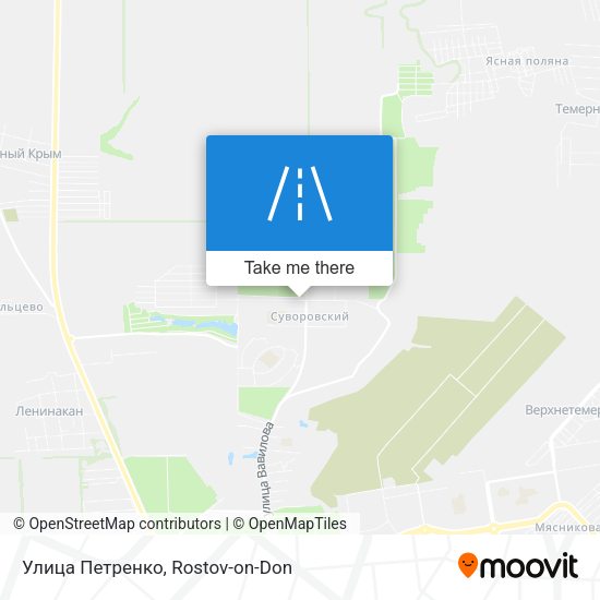 Улица Петренко map