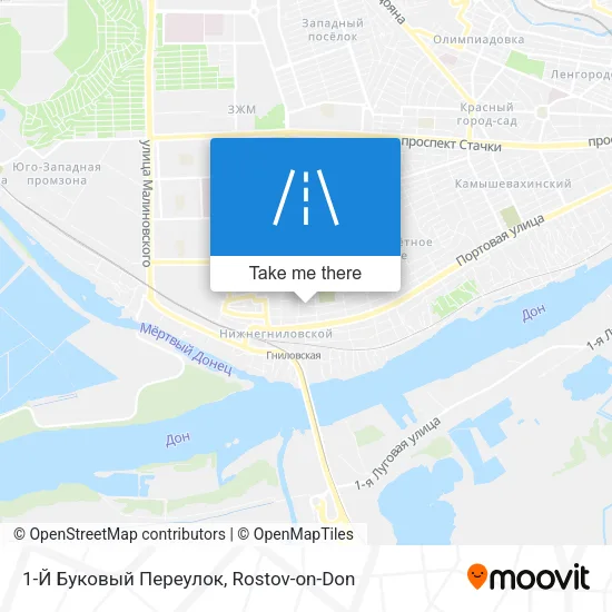 1-Й Буковый Переулок map