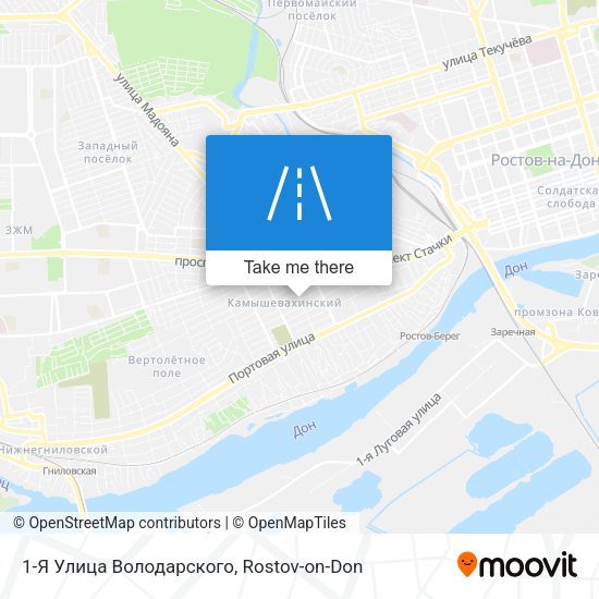 1-Я Улица Володарского map