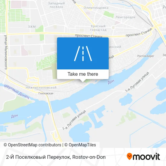 2-Й Поселковый Переулок map