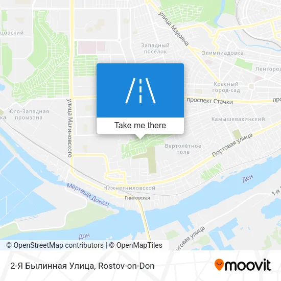 2-Я Былинная Улица map