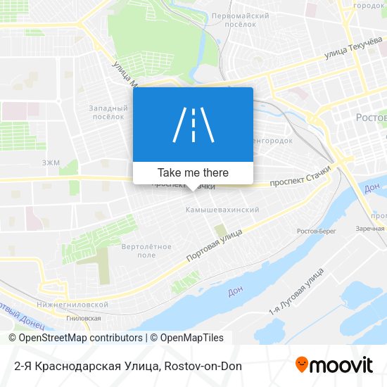 2-Я Краснодарская Улица map