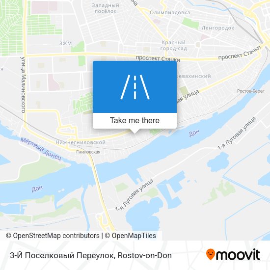 3-Й Поселковый Переулок map