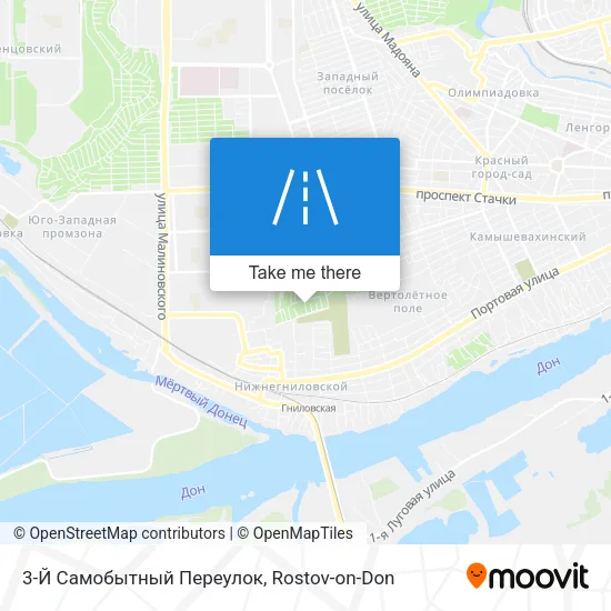 3-Й Самобытный Переулок map