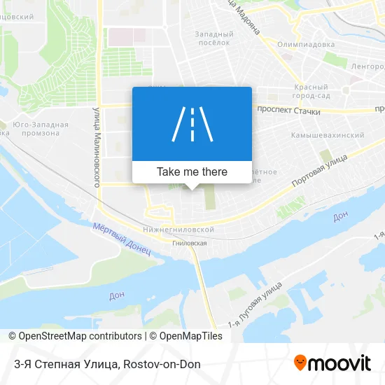 3-Я Степная Улица map