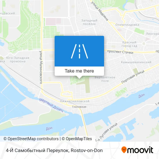 4-Й Самобытный Переулок map