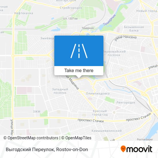 Выгодский Переулок map
