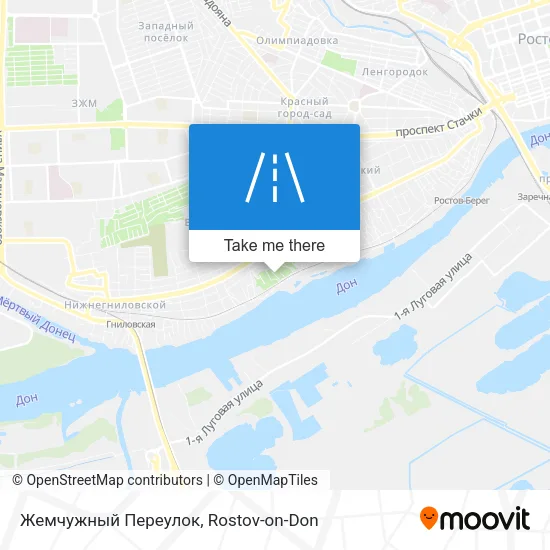 Жемчужный Переулок map