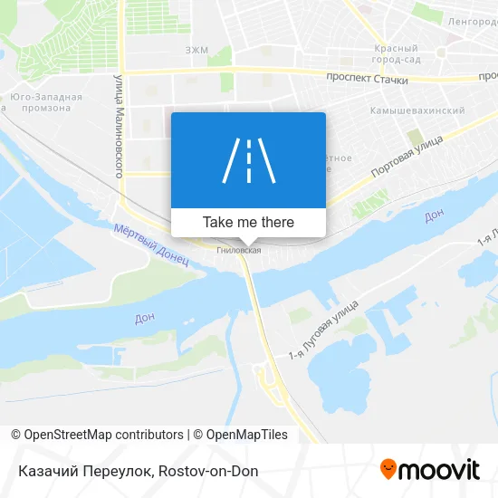 Казачий Переулок map