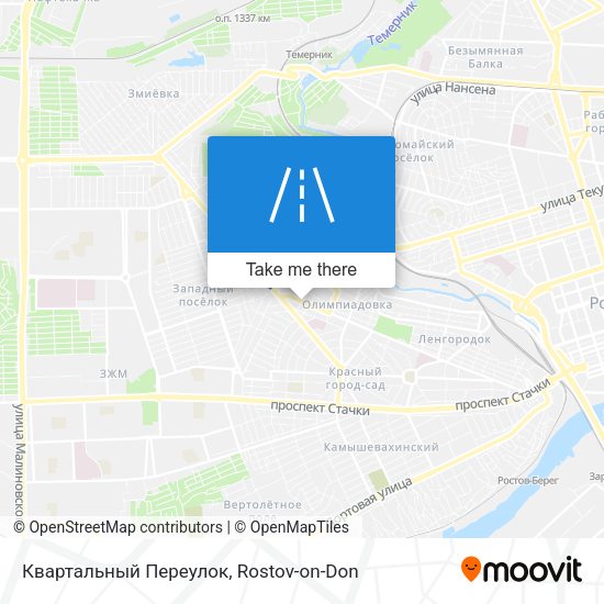 Квартальный Переулок map