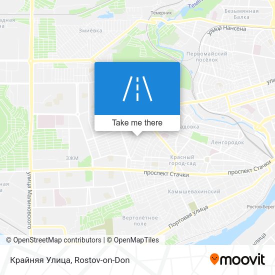 Крайняя Улица map