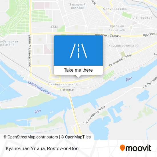 Кузнечная Улица map
