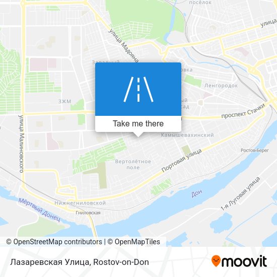 Лазаревская Улица map