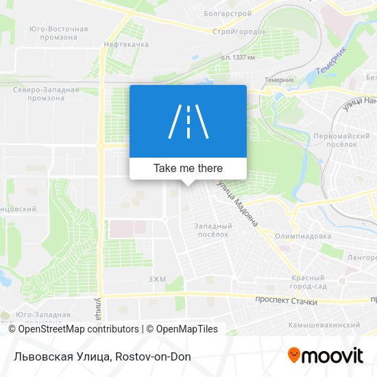 Львовская Улица map