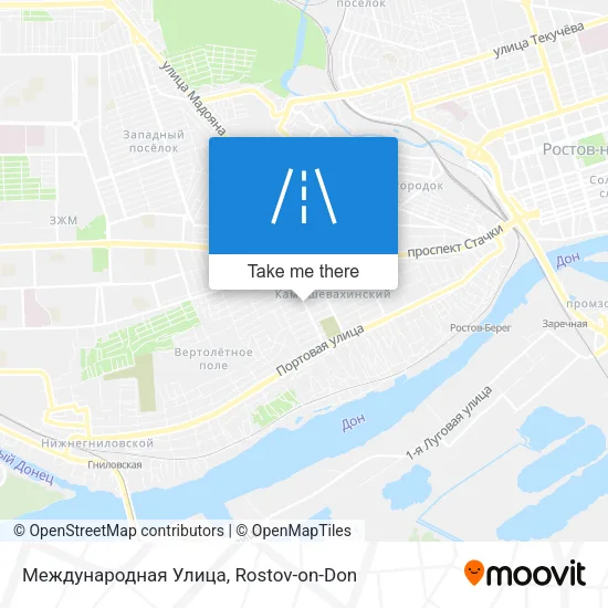 Международная Улица map