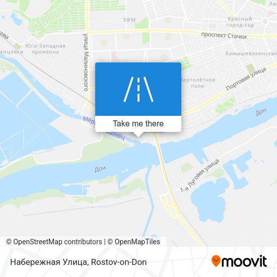 Набережная Улица map