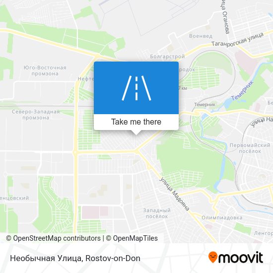 Необычная Улица map