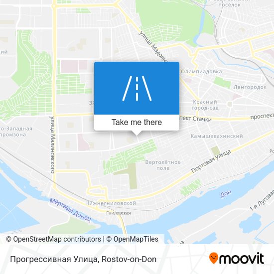 Прогрессивная Улица map