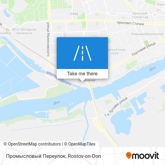 Промысловый Переулок map